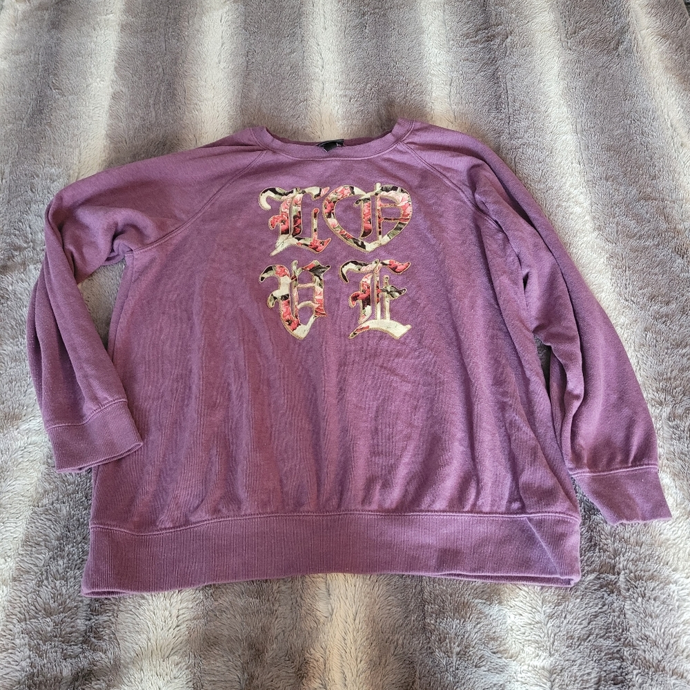 torrid crewneck sweatshirt size 1